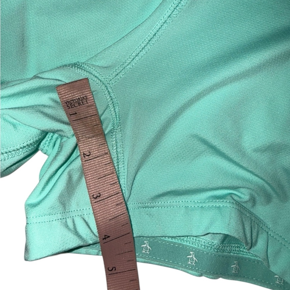 An Original Penguin By Munsingwear Womens Biker Aqua Blue Shorts Small - Picture 5 of 7